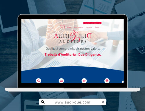 Rediseño de la nueva web corporativa de Audi-due